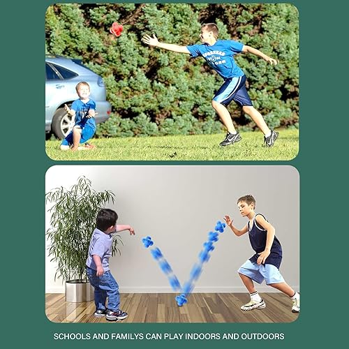 Miniatura 8 de AIRLAXER Bola de reacción, pelota de entrenamiento de coordinación ojo-mano, 2.83 pulgadas, naranja