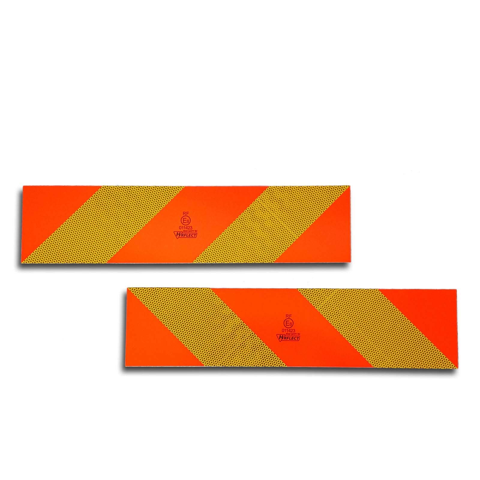 Kit de 2 Plaques arrière ALU 565 mm x 132 mm Plaques pour Porteurs