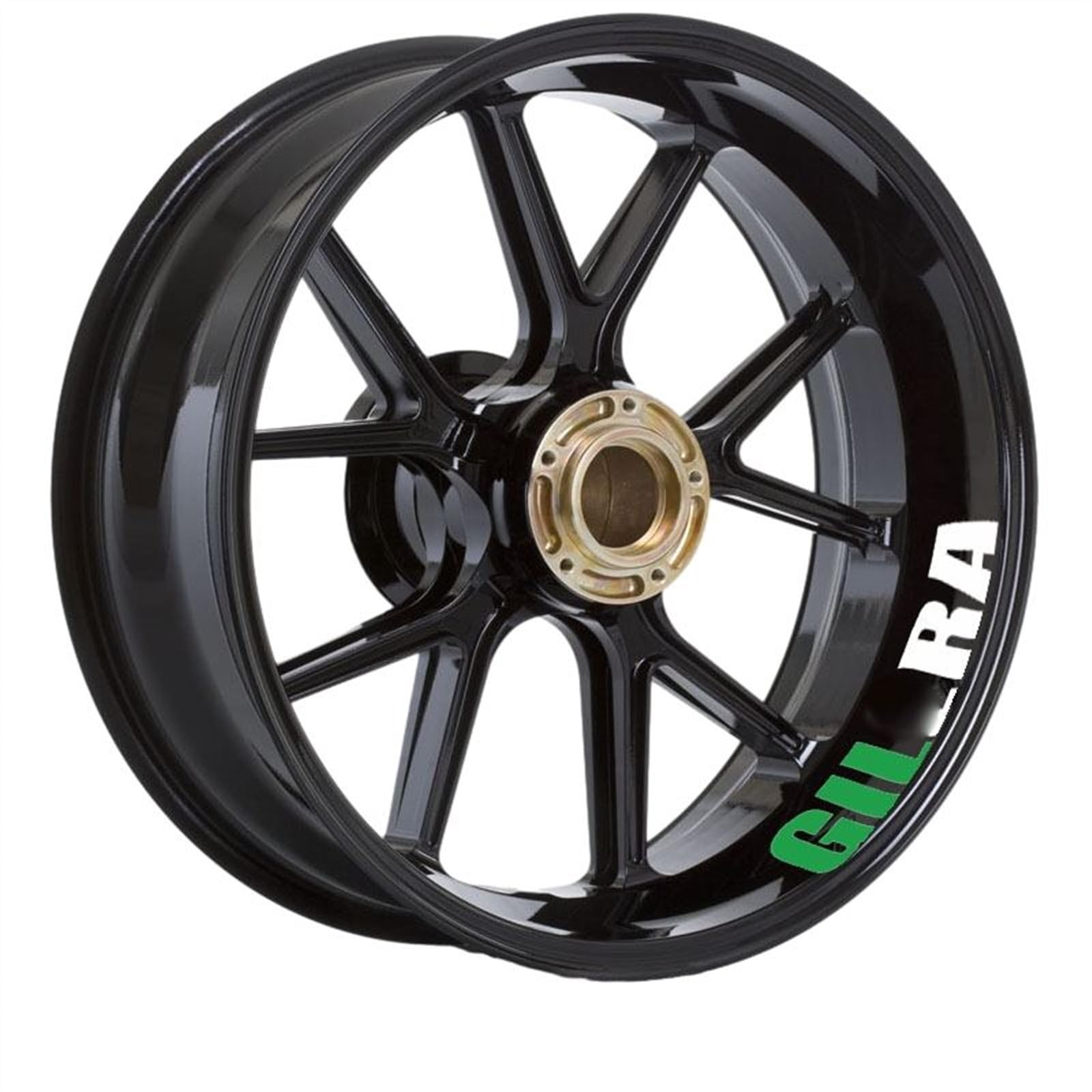 Frynuzb A8 Applique Motorcycle Wheel Sticker Stripe Reflective Rim For Gilera For Runner(A8)