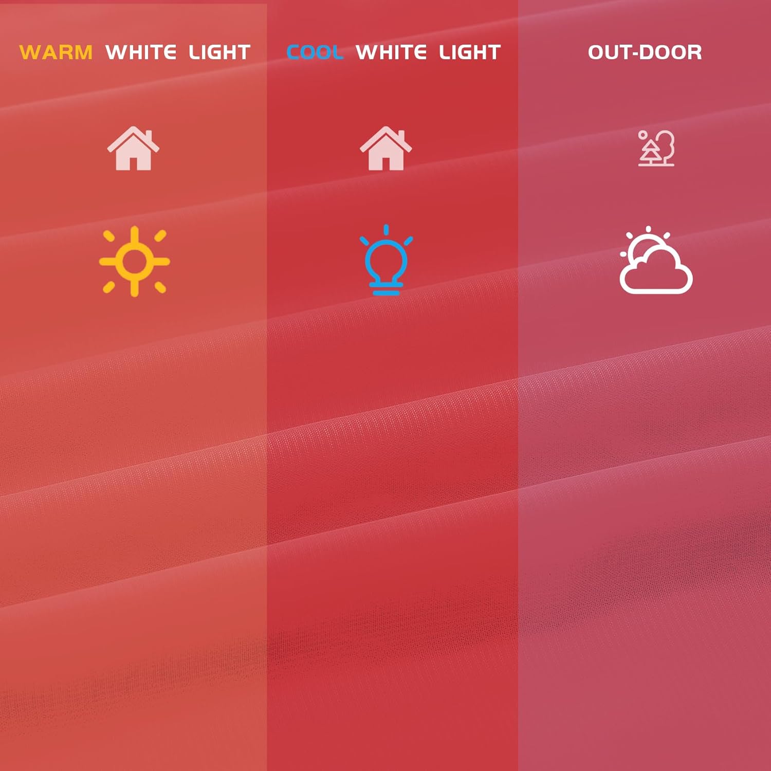 12 Pack Chiffon Table Runner 14x108 Inch Long 9ft Sheer Table Runners for Party Romantic Wedding Bridal Shower Fall Decorations-Red