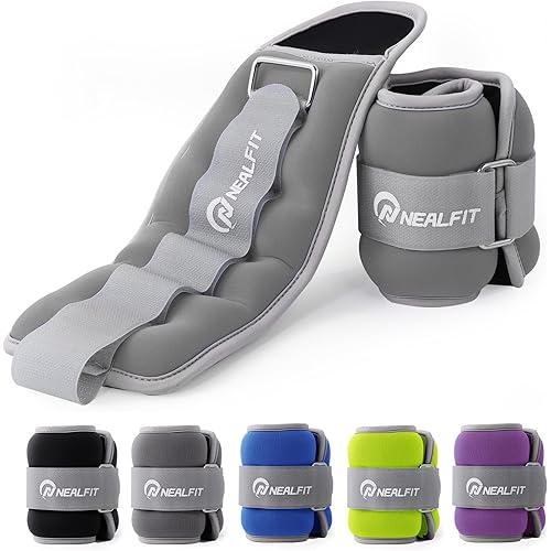 Ankle Weights for Men Women Kids, Leg Arm Wrist Weights with Adjustable Strap for Running, Gymnastics, Aerobics,Gym, Fitness
