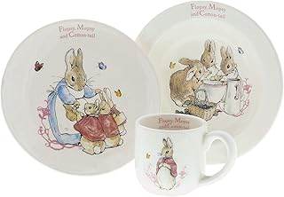 Beatrix Potter F M & C/Tail 3 Pc Nursery Set Nursery Set