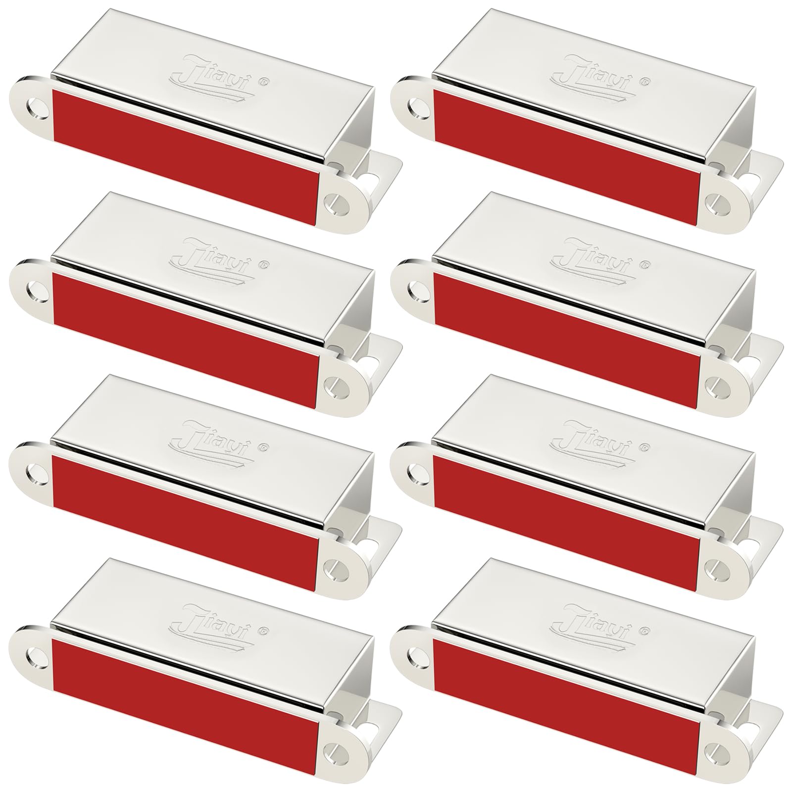 Cabinet Door Magnets Jiayi 8 Pack Kitchen Cabinet Magnets for Closure 66lbs Cupboard Magnetic Catch Heavy Duty for Door Magnetic Latch Cupboard Closure
