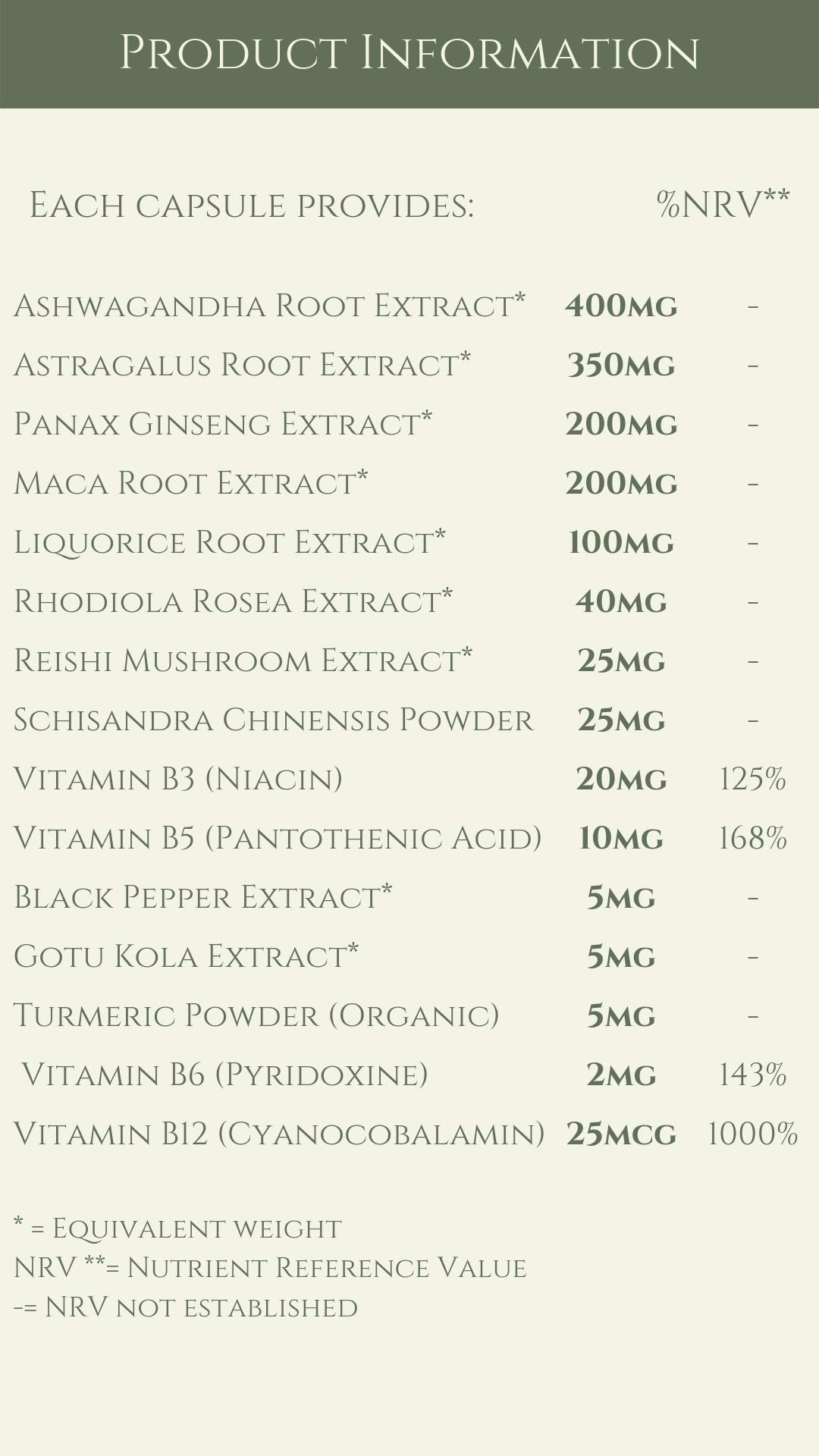 Buy Complementary Supplements Ashwagandha Energy Complex