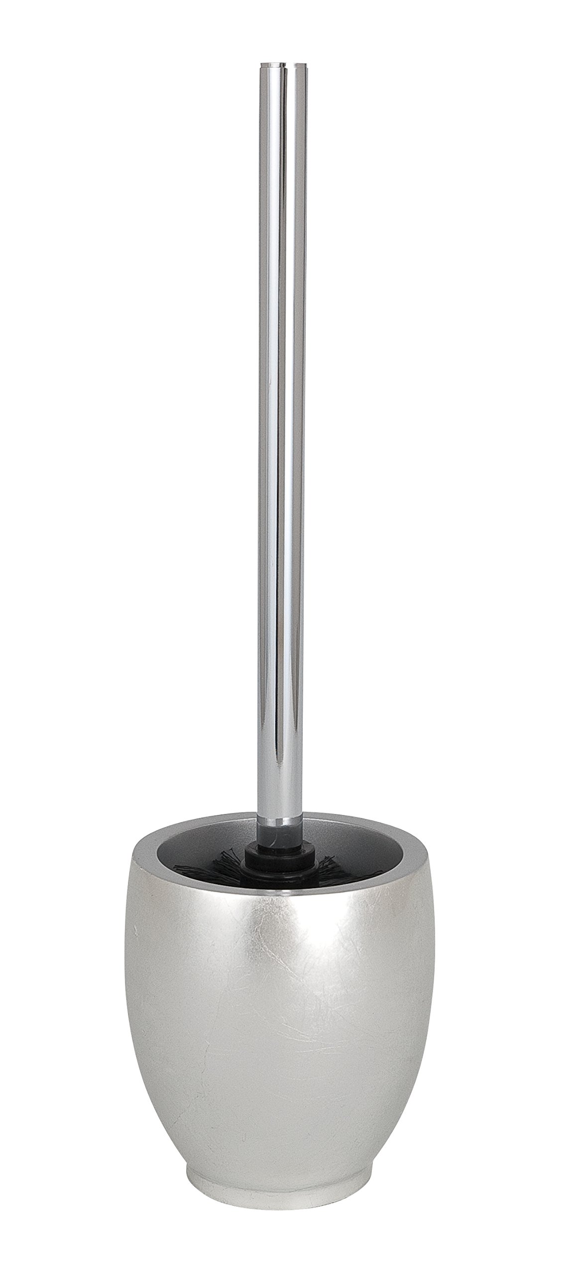 Wenko Escobillero Pieno Acero INOX - Forma Cerrada, Acero Inoxidable, 10.1 x 37.5 x 10.1 cm, Satinado — view 6