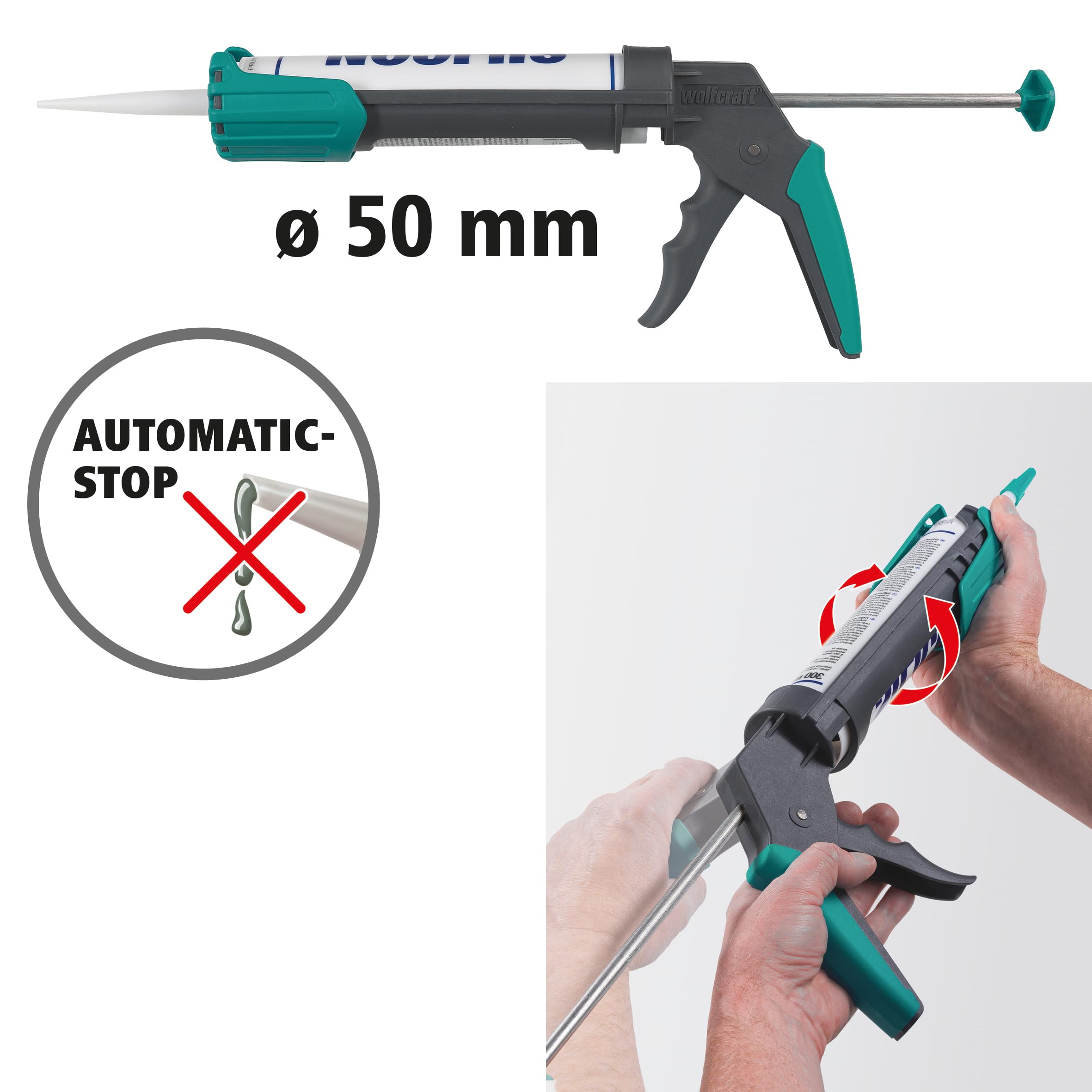 wolfcraft Geling-Set MG 200 Japansäge zum Zuschneiden von Fußleisten & Sockelleisten bis 70 mm