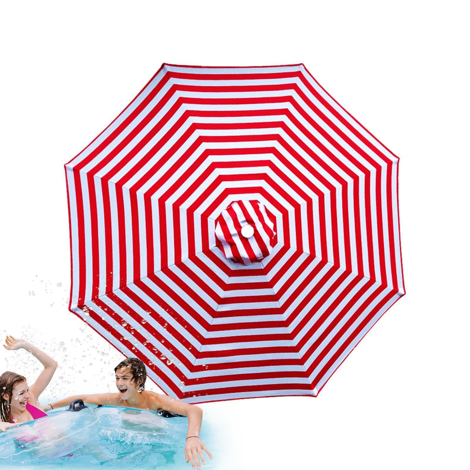 Wymienny Do Parasola Tarasowego Ochrona UPF 50+ | Zastępcze Daszki Górne Na Patio, Podwórko, Ogród Za Domem, Ogród, Werandę, Dla Kobiet, Mężczyzn, Dorosłych