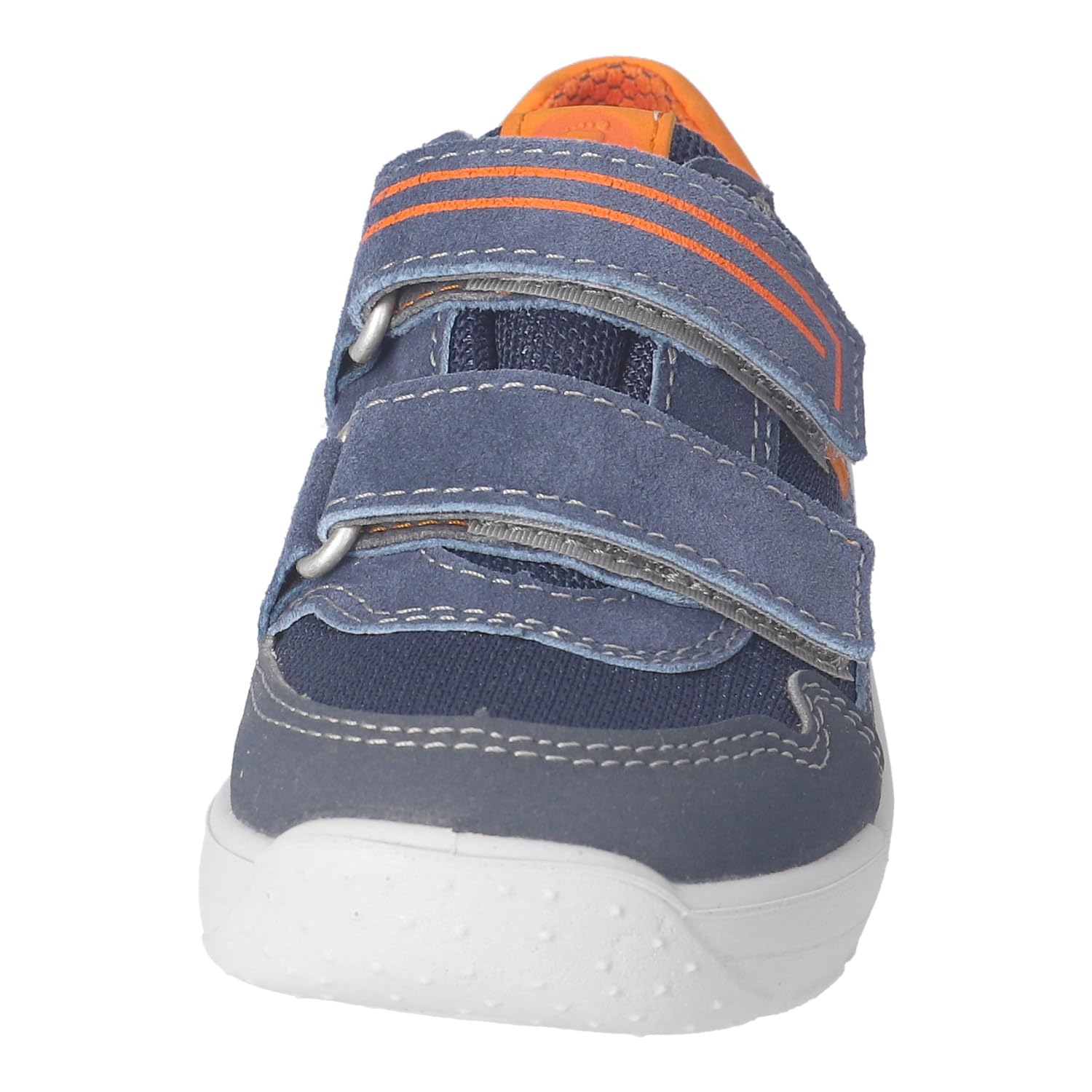 RICOSTA Jungen Kletthalbschuhe Rider, Kinder Halbschuhe, Weite: WEIT, lose Einlage, Klettschuhe, Sneaker, Klettverschluss, Reef/Ozean (140), 32 EU