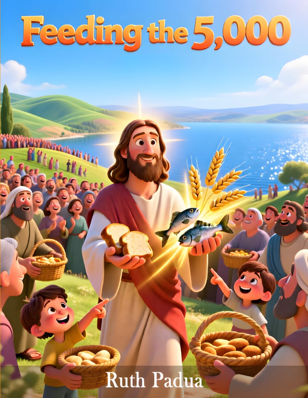 Bible Stories, Jesus Feeding the 5000, New Testament Stories, Biblical Stories, Christian Children's Stories, Sunday School Book: Religious, ... Book, Biblical Stories for Kids, Noah's Ark