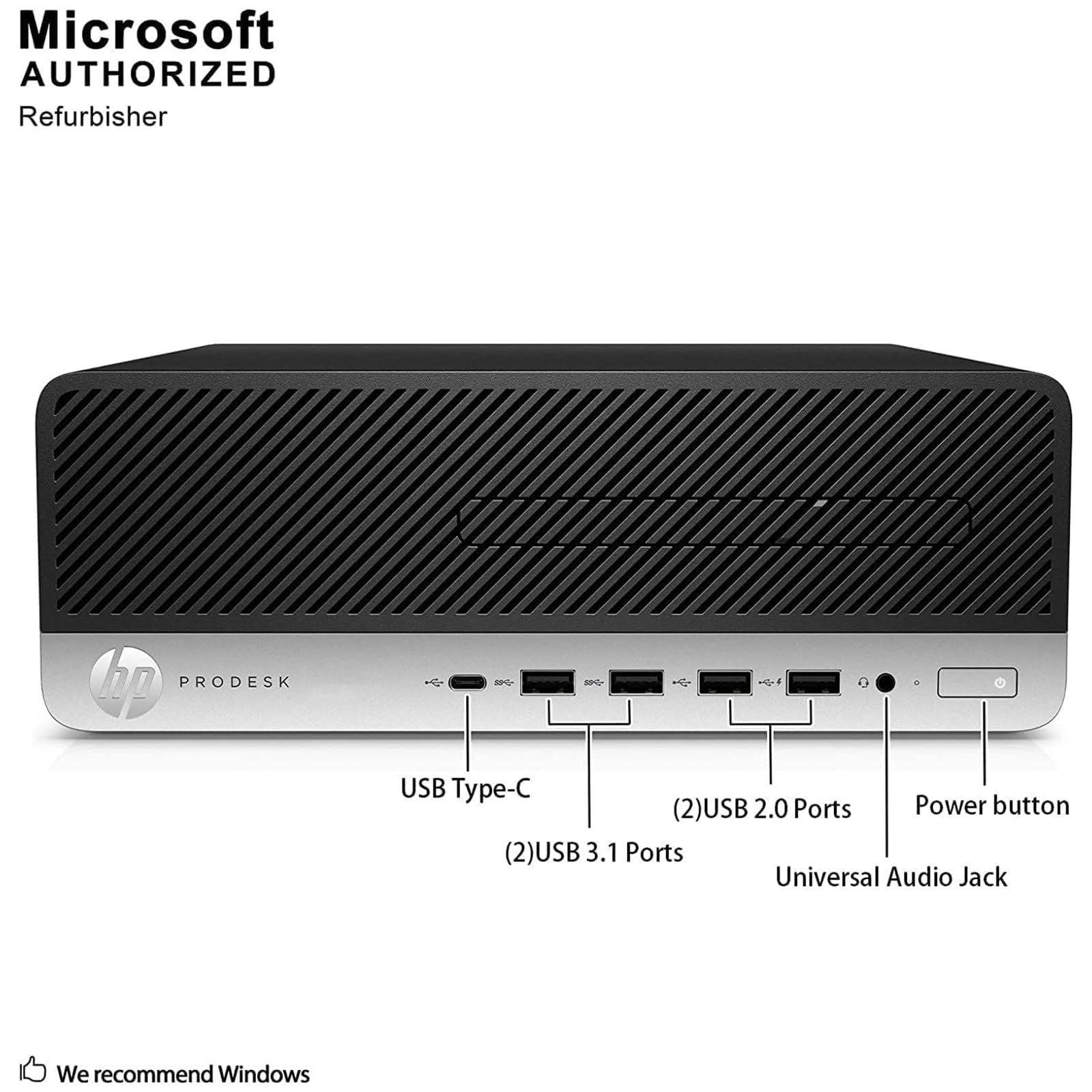 Amazon.com: HP EliteDesk 800 G4 SFF Computer Desktop PC, Intel