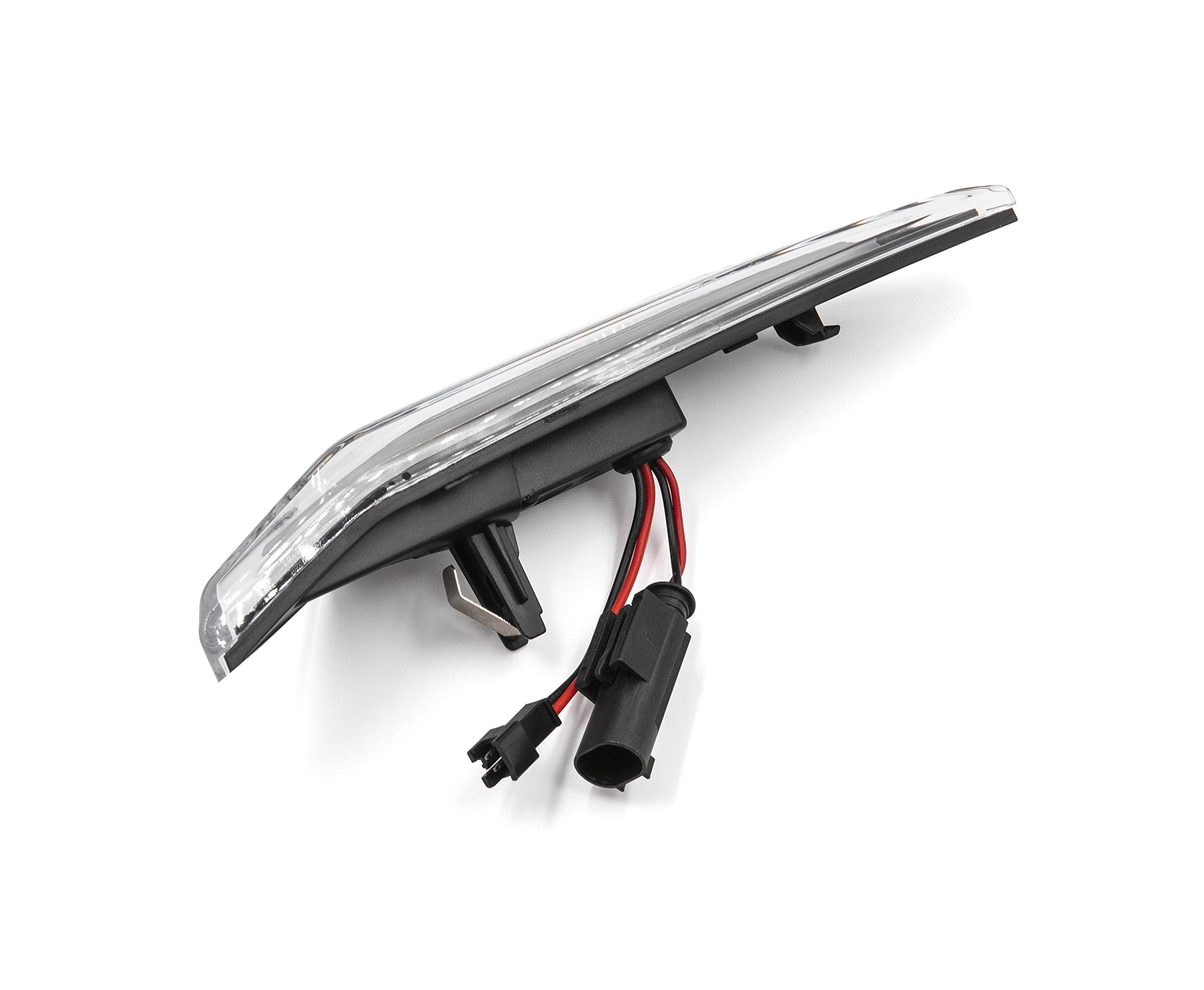 Amazon.com: 2Pcs Clear Lens White Full Led Front Side marker