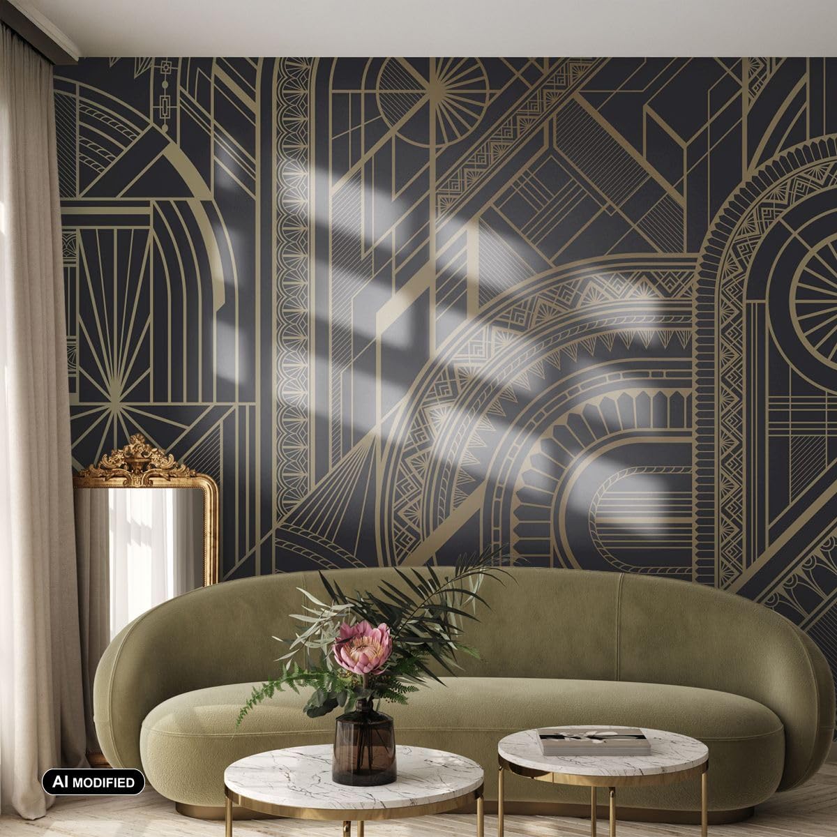 ARTTOR Carta da Parati Vinile in TNT 500x350 cm Astratto - 4522 - WF3