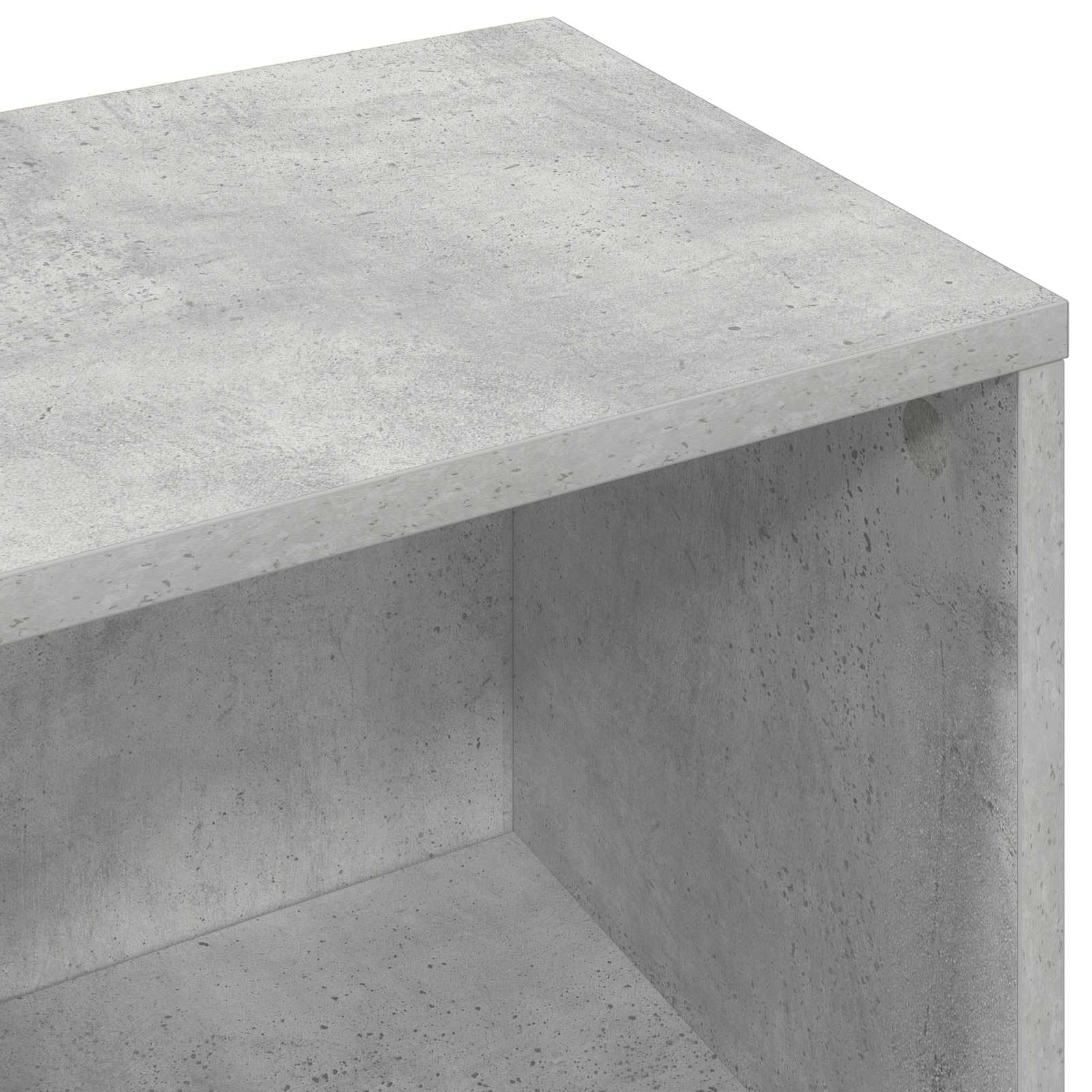 vidaXL Sideboard Betongrau 73,5 x 22,5 x 53,5 cm
