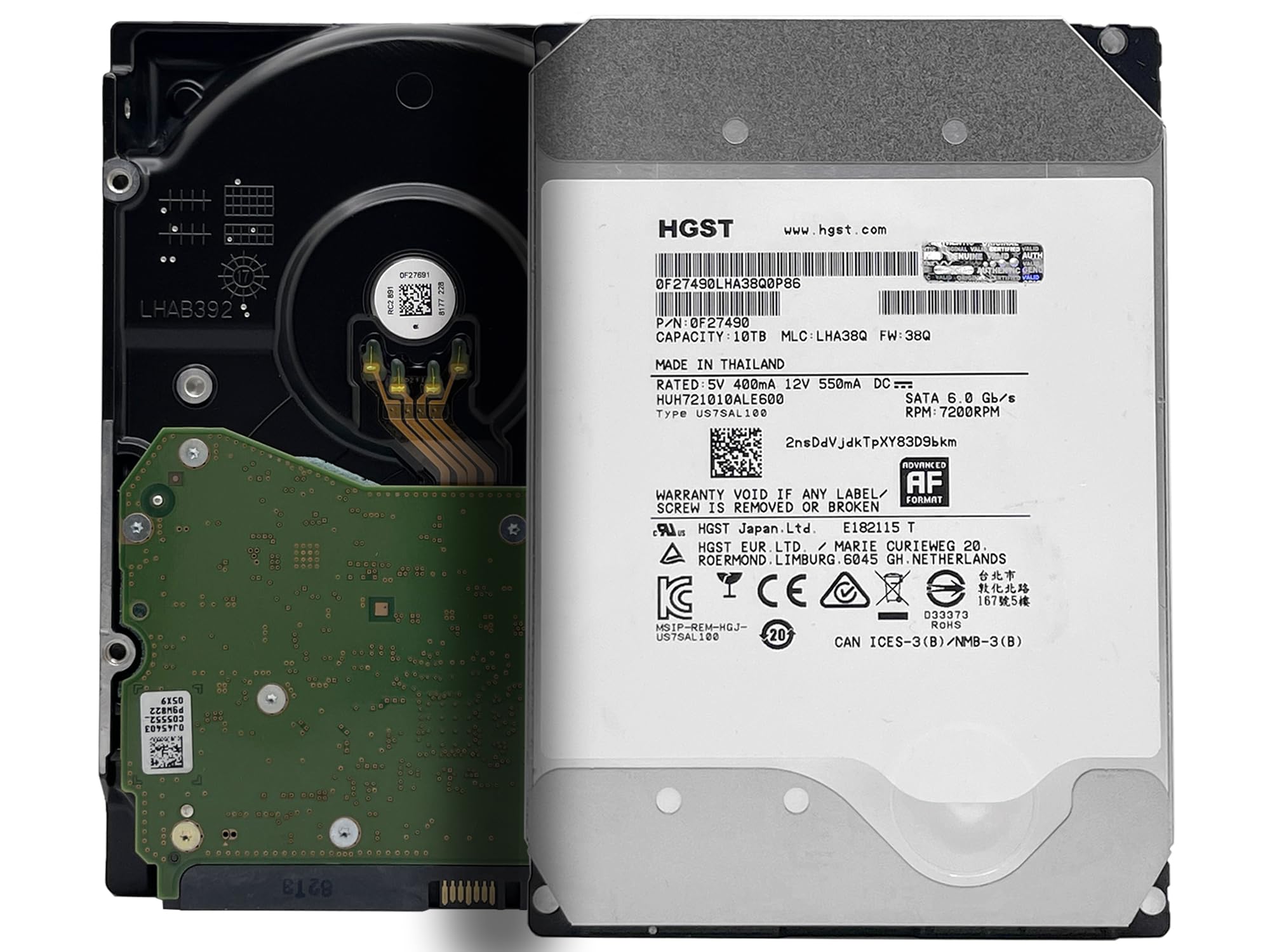 Amazon | 【整備済み品】 HGST (エイチジーエスティー) Ultrastar 