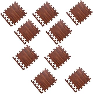 9Pieces Foam Puzzle Exercise Mat Interlocking Floor Tiles