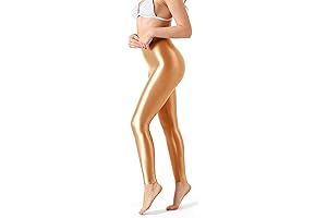 Shimmering Rose Gold Leggings for a Glimmering Glow