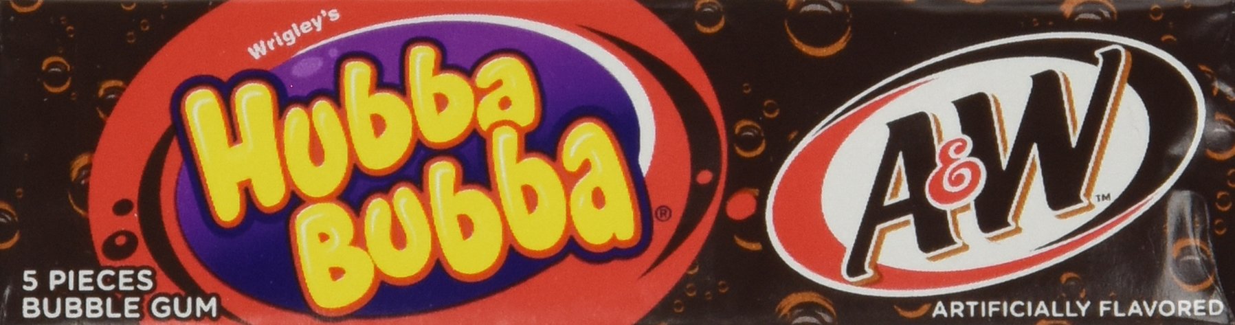 Hubba Bubba A&W 5 Pieces (Pack of 18)