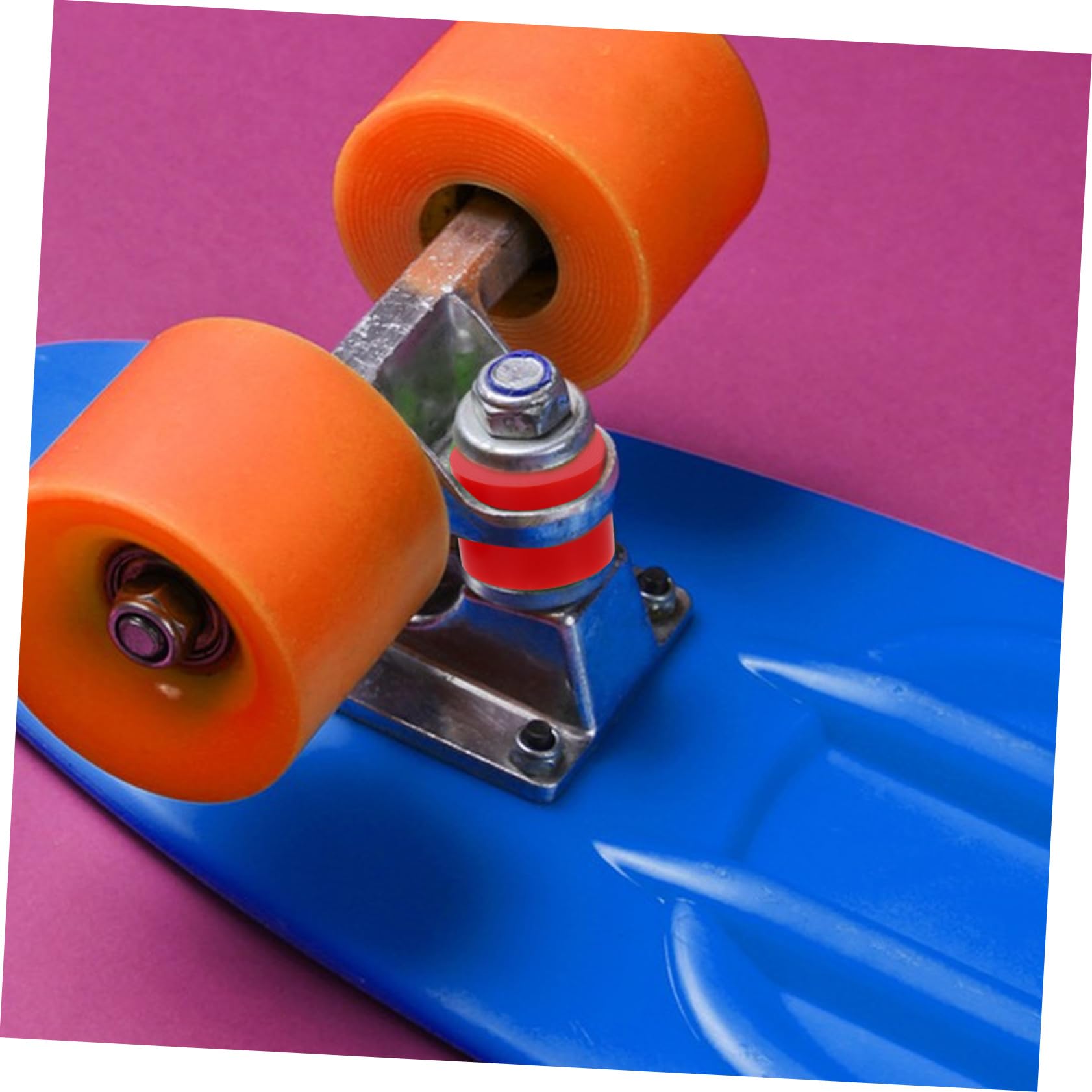 Totority Skateboard Hardware 4 Pack Shockproof Pad Bushings Pivot Cups Essential Skateboard Truck Parts for Smooth Sliding