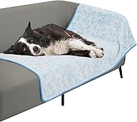 Vista 27 de Stuffed Manta suave de alta calidad lavable para perros, manta de gato de 40 x 32 pulgadas para gatos de interior, artículos esenciales para Gris