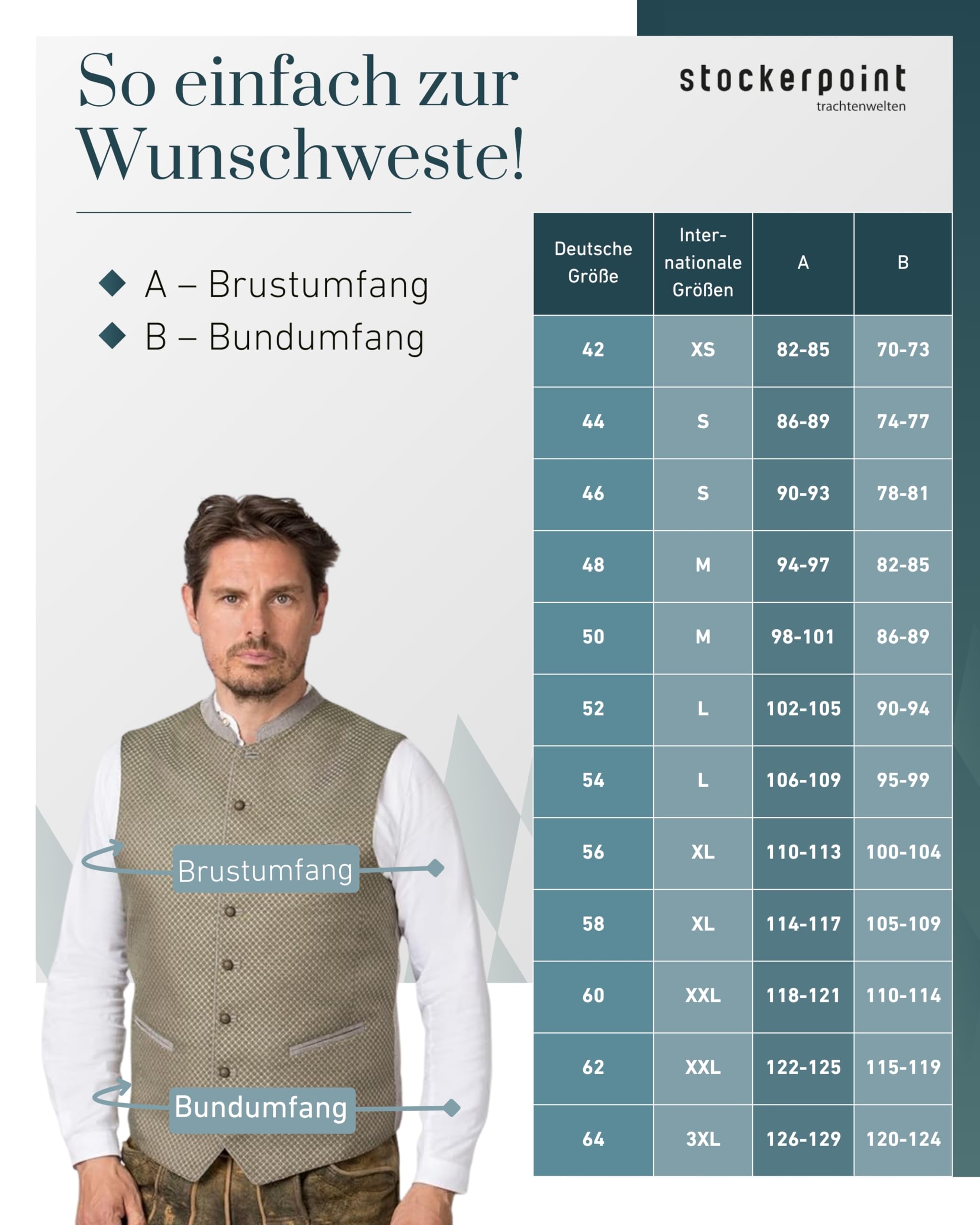 Stockerpoint Trachtenweste Markus