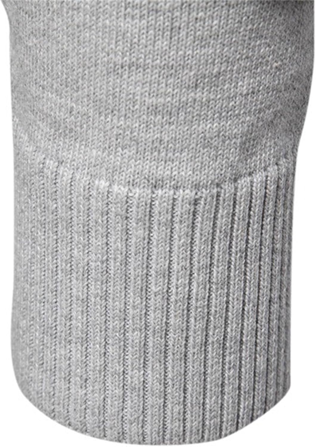 Men Casual V Neck Knitted Pullover Classic Comfy Trendy Solid Knit Shirt | Ribbed Cuffs & Hem, Classic Fit, Casual Wear, Solid Color, Lightweight Knit
