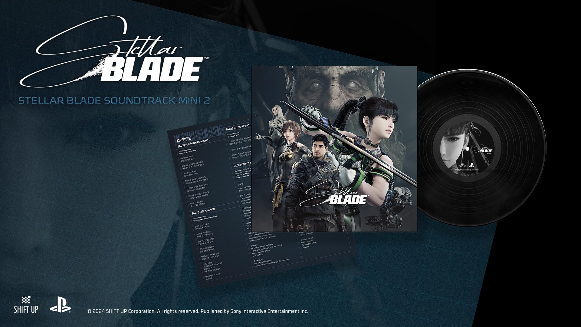 Amazon.com: Stellar Blade Vinyl LP Record Mini 2 Set Korean