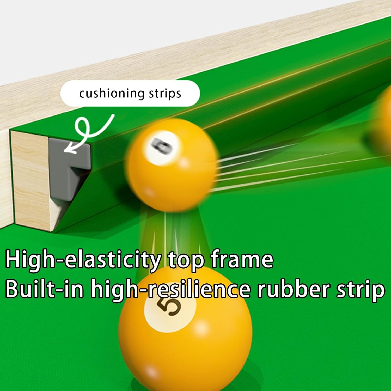 Foldable Vertical Pool Table, Pool Table, for Pro Practice, Family Fun & Kids Adult Games