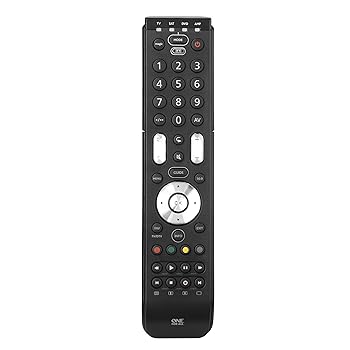 One For All Essence 4 Universal Remote Control, Black