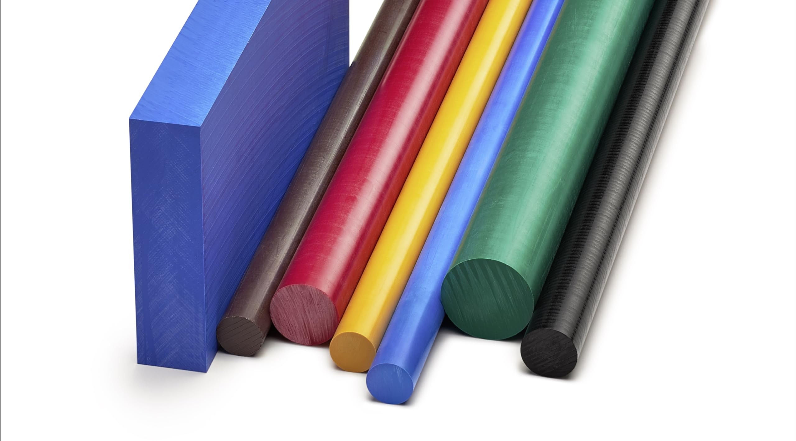 POM Rundstab Ø 40 mm – Kunststoffstab weiß – Länge 1000 mm– Polyoxymethylen Vollmaterial für Industrie, Modellbau, Maschinenbau & Handwerk