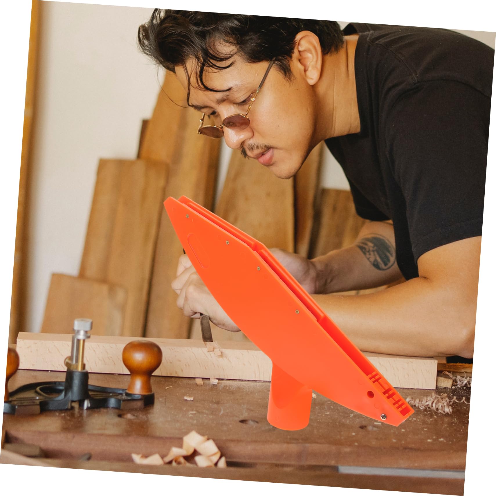 Holibanna Protector de Cubierta para Mesa de Corte de Precisión, Plástico Resistente y Antivibración, Adecuado para Uso Multifuncional en Hogares y Fábricas