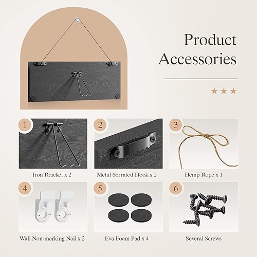 Miniatura 7 de Regalos de boda personalizados para recién casados | Regalo de pareja para aniversario | Letrero familiar de madera con fecha especial personalizada