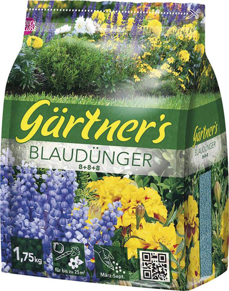 Grtners Blaudnger NPK-Dnger 8+8+8, Universaldnger 1,75 kg : Amazon.de:  Garten