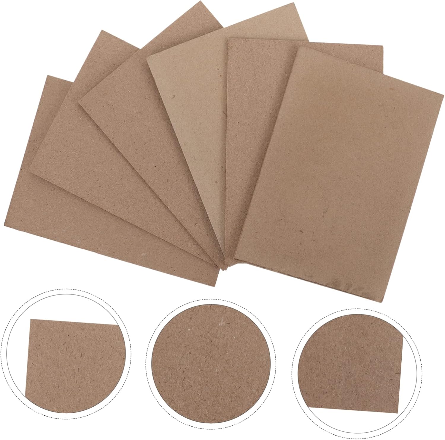GARIOUANS 6sheets Embossed Absorbent Board Flower Press Plates for Plant Specimen Tool Floristry Supplies