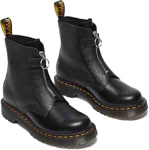 Amazon.com | Dr. Martens Womens 1460 Pascal Front Zip Leather