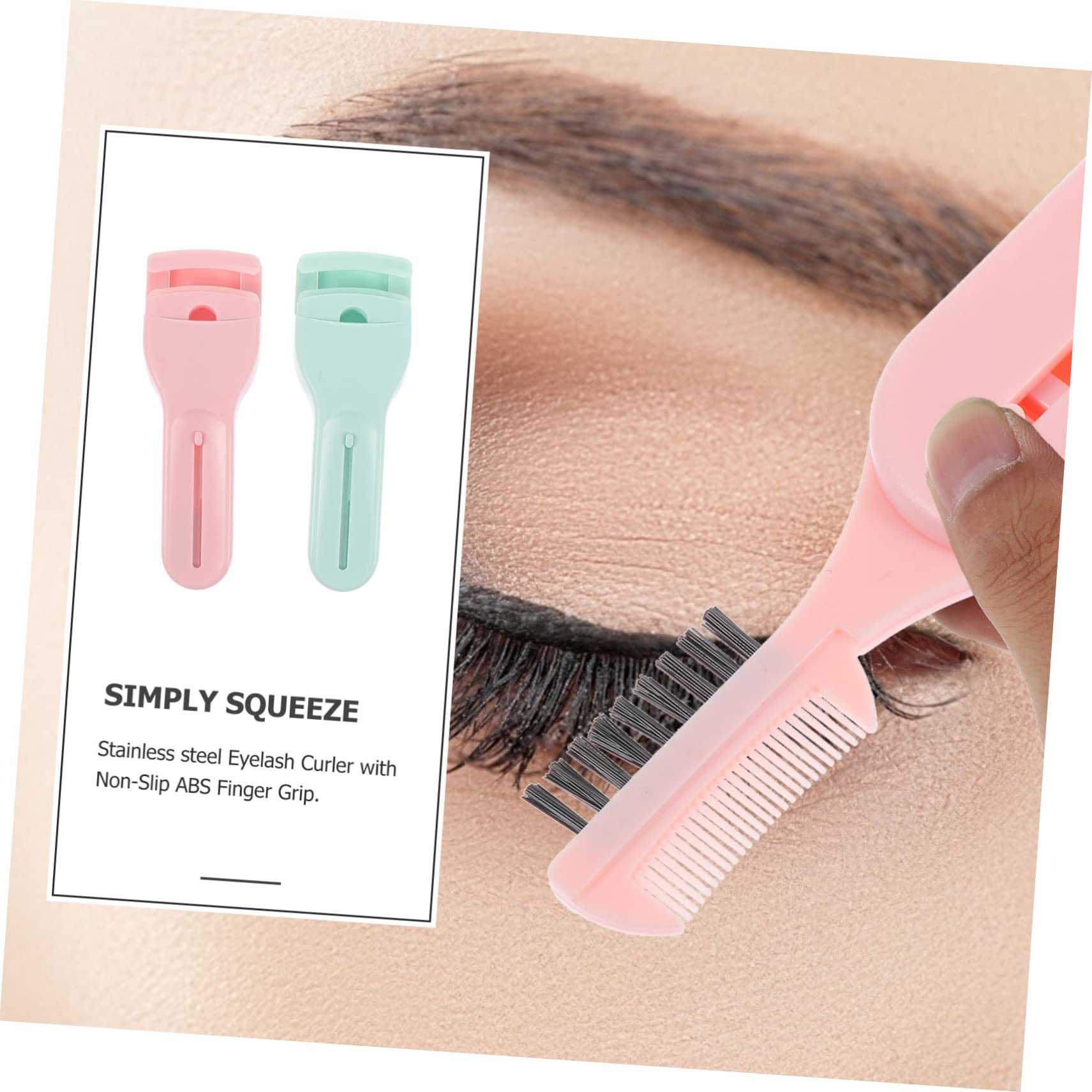 Ipetboom 2Pcs Eyelash Curlers Durable Makeup Tools for Beautiful Lashes Present Ready Packaging for Daily Use and Special Occasions for Women and Ladies