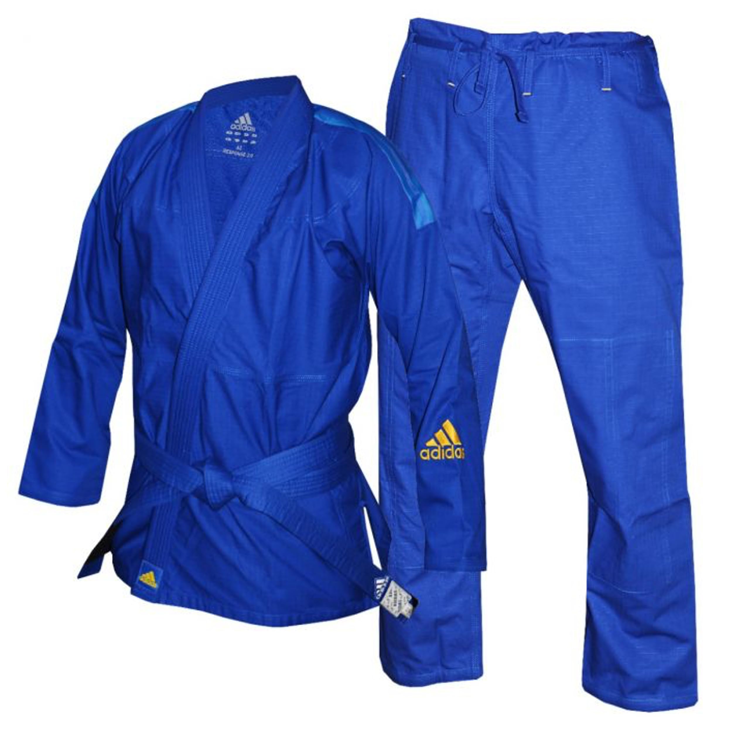 adidas| BJJ Response Uniform | Brazilian Jiu-Jitsu Gi for Men, Women & Kids | Rip-Stop Polycotton Fabric | Ultra-Light & Durable Pants & Pre-Shrunk Jacket | Belt not included, 265g/9oz