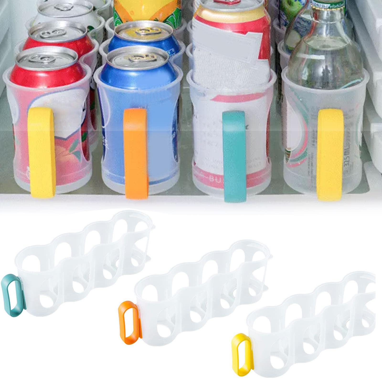 Buy Portable Soda Can Organizer for Refrigerator Shelves,Freezer Soda