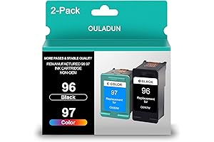 HP 96 97 Ink Cartridges Combo Pack: Enhanced Performance for Your Printing Needs