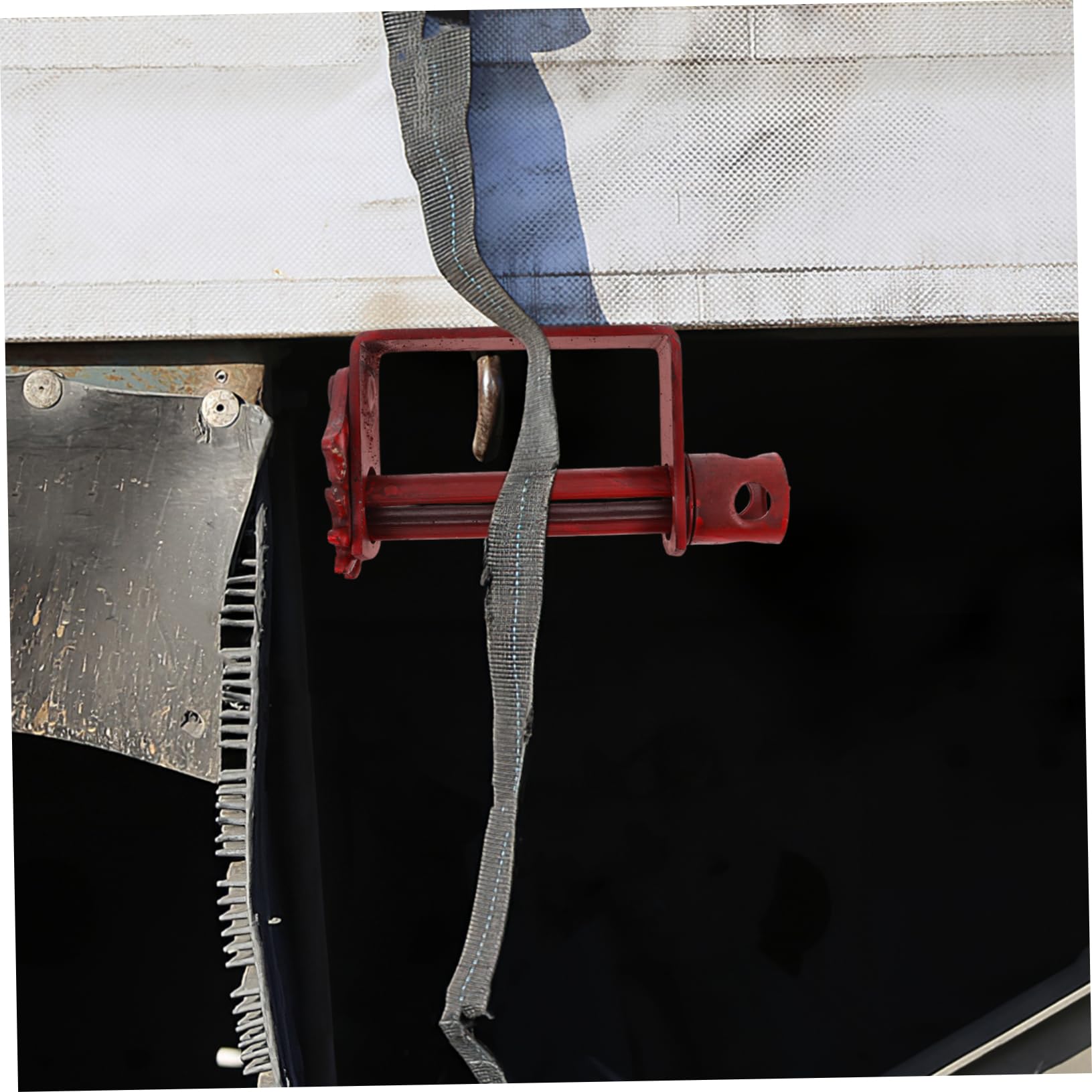 Manueller LKW Kabelspanner aus Stahl Robustes Drahtspannwerkzeug zum Sicheren Festziehen von Seil und Kabel Am LKW