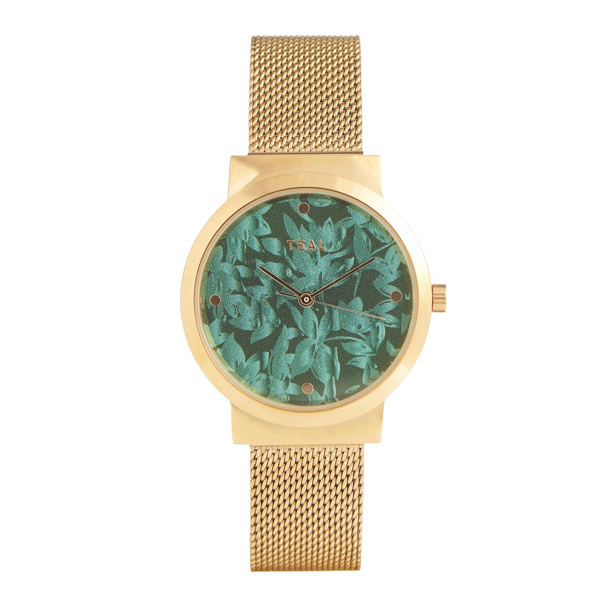 TEAL BY CHUMBAK Round Dial Analog Hand Watch for Women, Gifts for Women/Girls/Ladies, Stylish Fashion Watch for Casual/Work