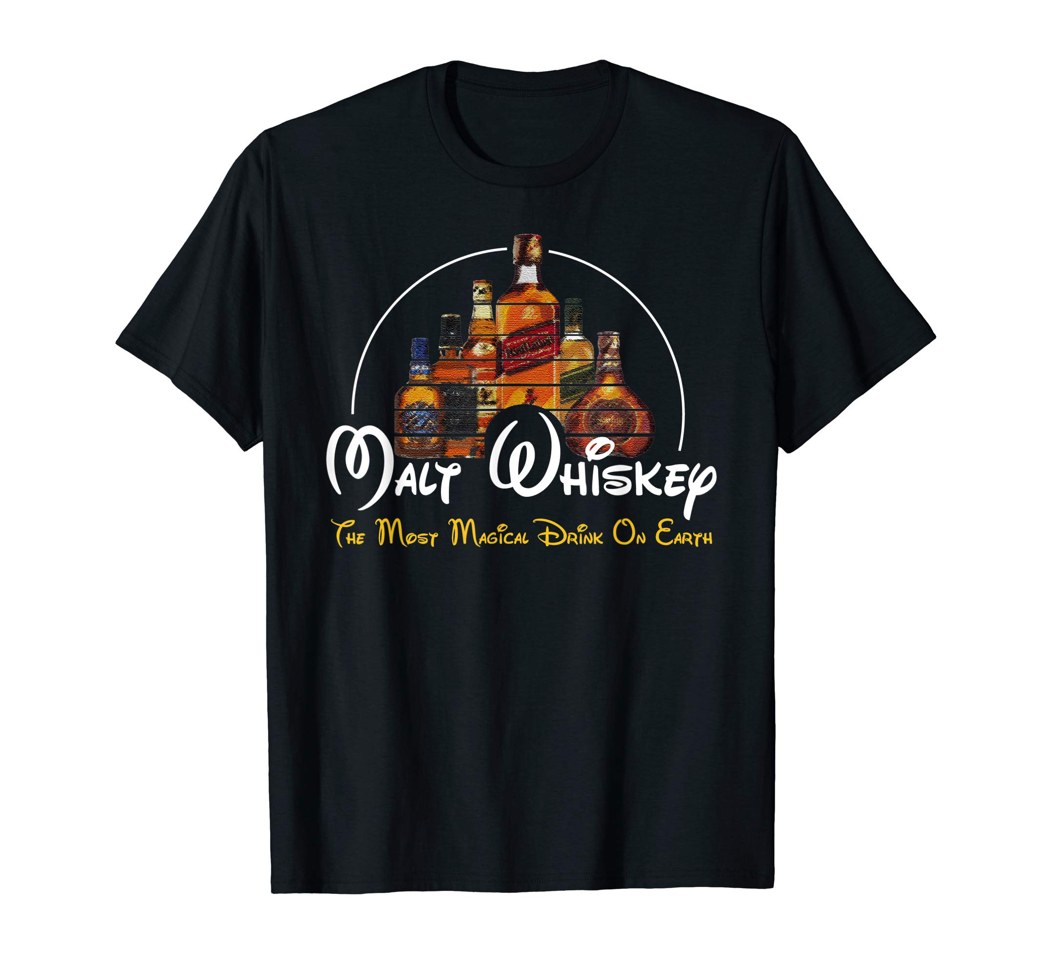 Malt Whiskey T-Shirt, Original Label OutfitMalt Whiskey Shirt, Most Magical Drink Parody Fun T-Shirt