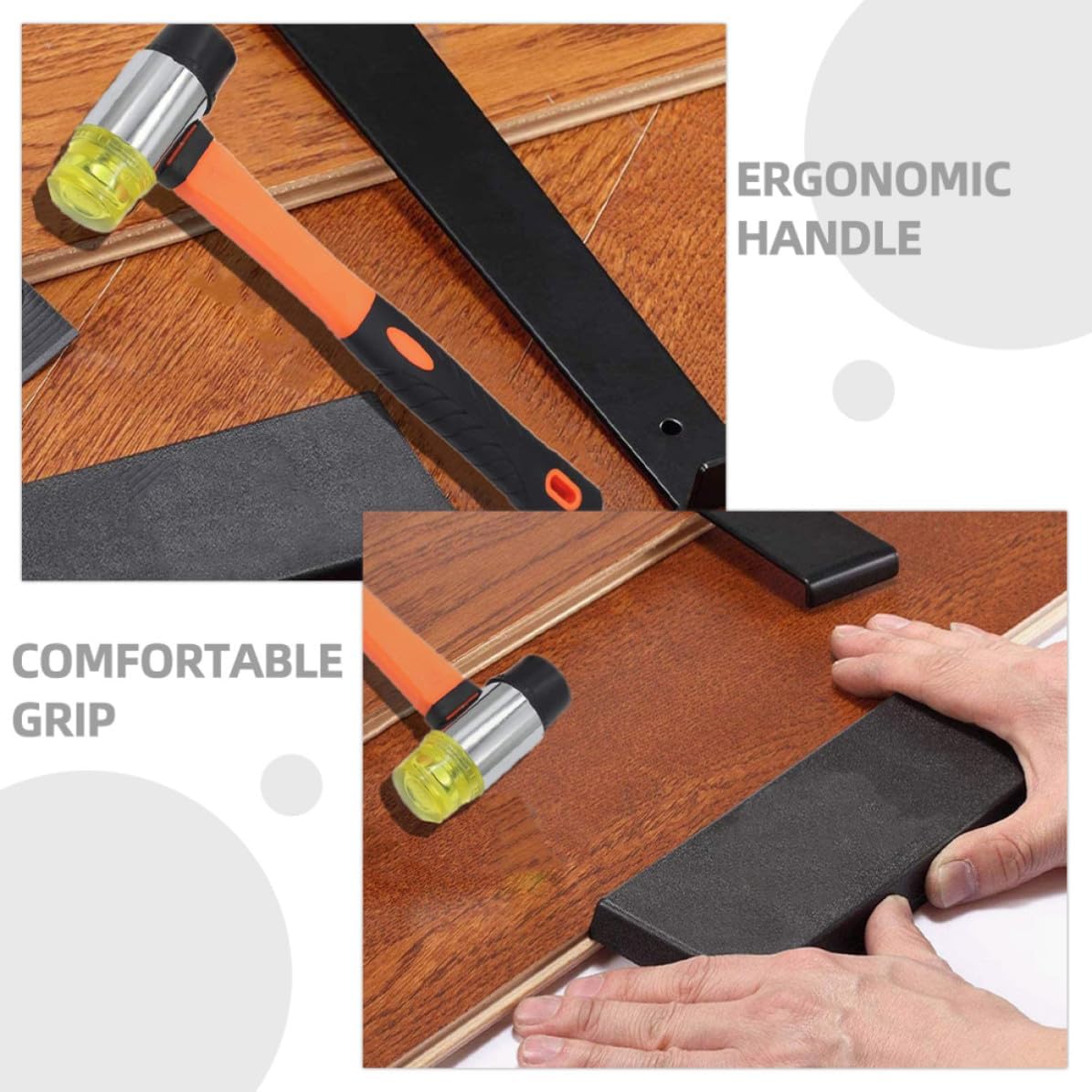 Flooring Installation Tool Set, Pull Bar for Vinyl Plank