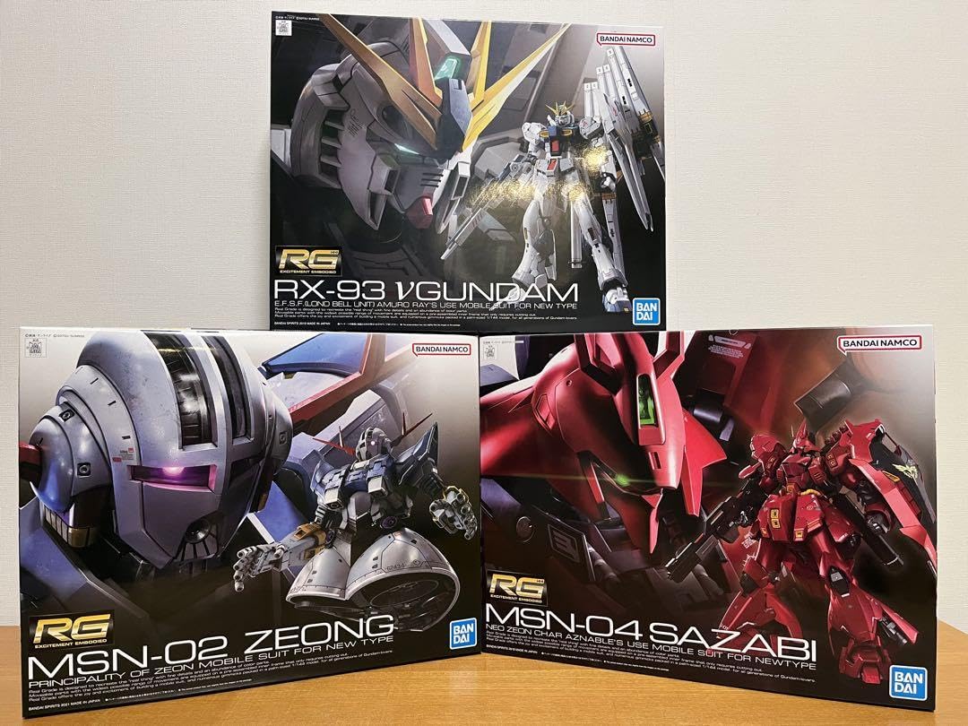 【ゆう】RGサザビー/ジオング　電飾塗装済み完成品 RG ジオング電飾（クリアカラーver）｜Raistalさんのガンプラ作品