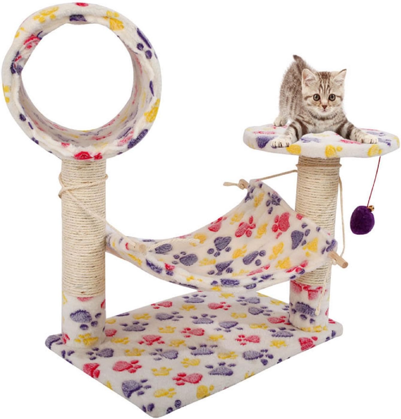 NEW! 23" Cat Tree Pet Furniture Condo House Scratch Post