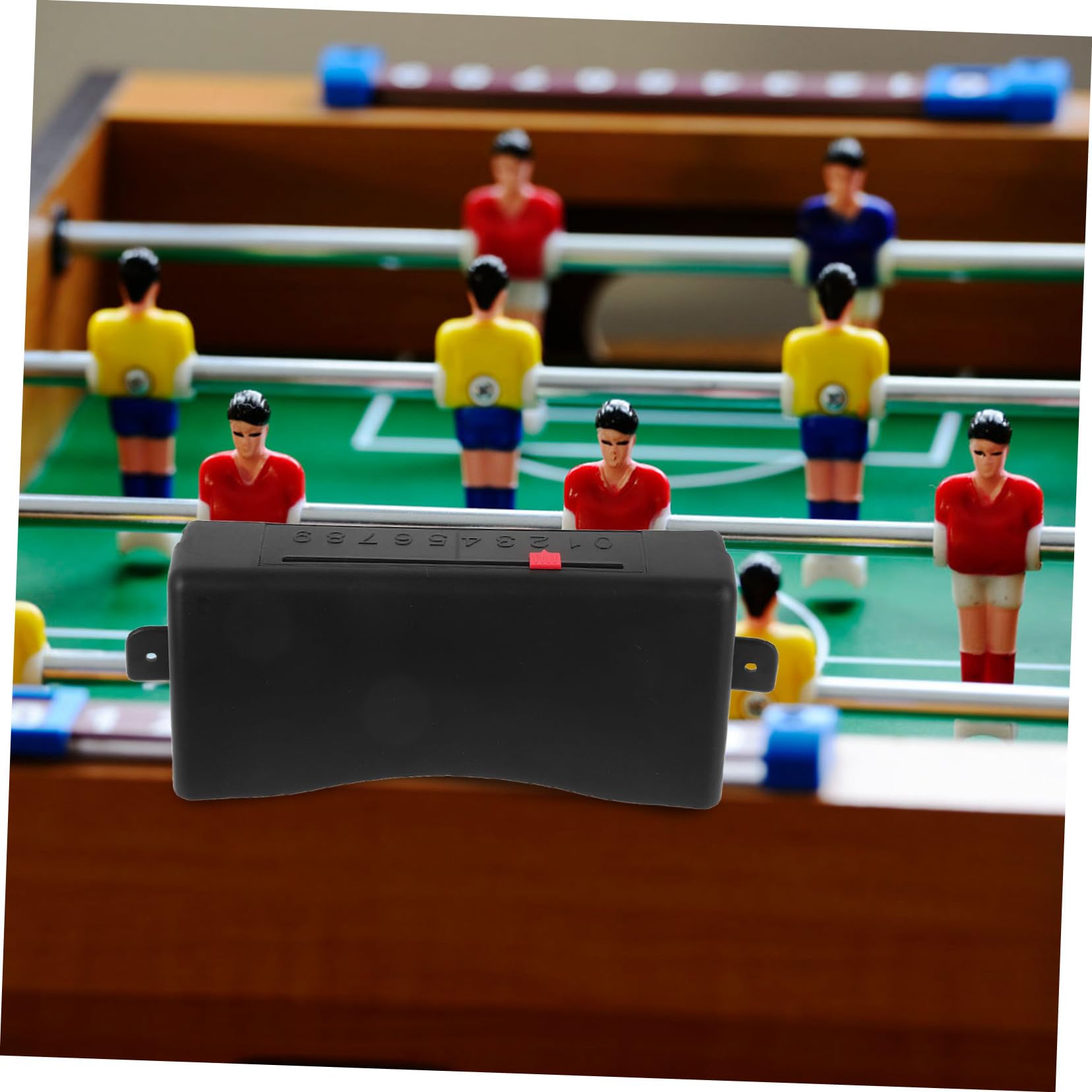 BESTonZON Boîte de Rangement pour Ballons de Football de Table en Plastique, Facile à Nettoyer, Résistante aux Jeux Compétitifs, Accessoire pour Baby-Foot