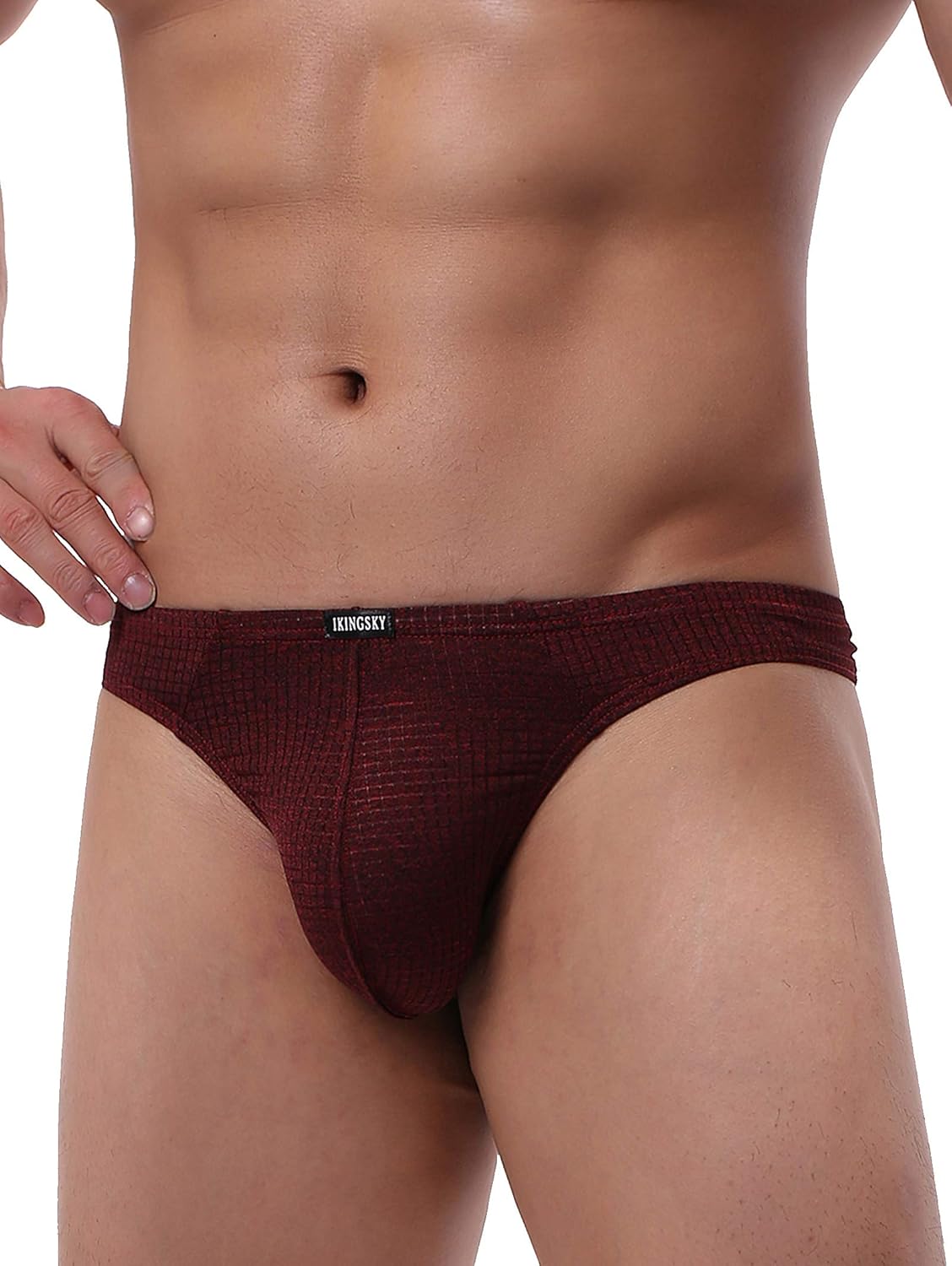 iKingsky Men's Stretch Thong Underwear Soft T-back Mens Under Panties - Image 5