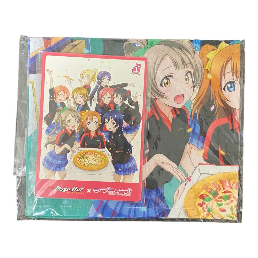 激レア ラブライブx ピザハット 限定ランチョンマット+ラブカ セット Amazon|ピザハットxラブライブ 抽選 限定ランチョンマット