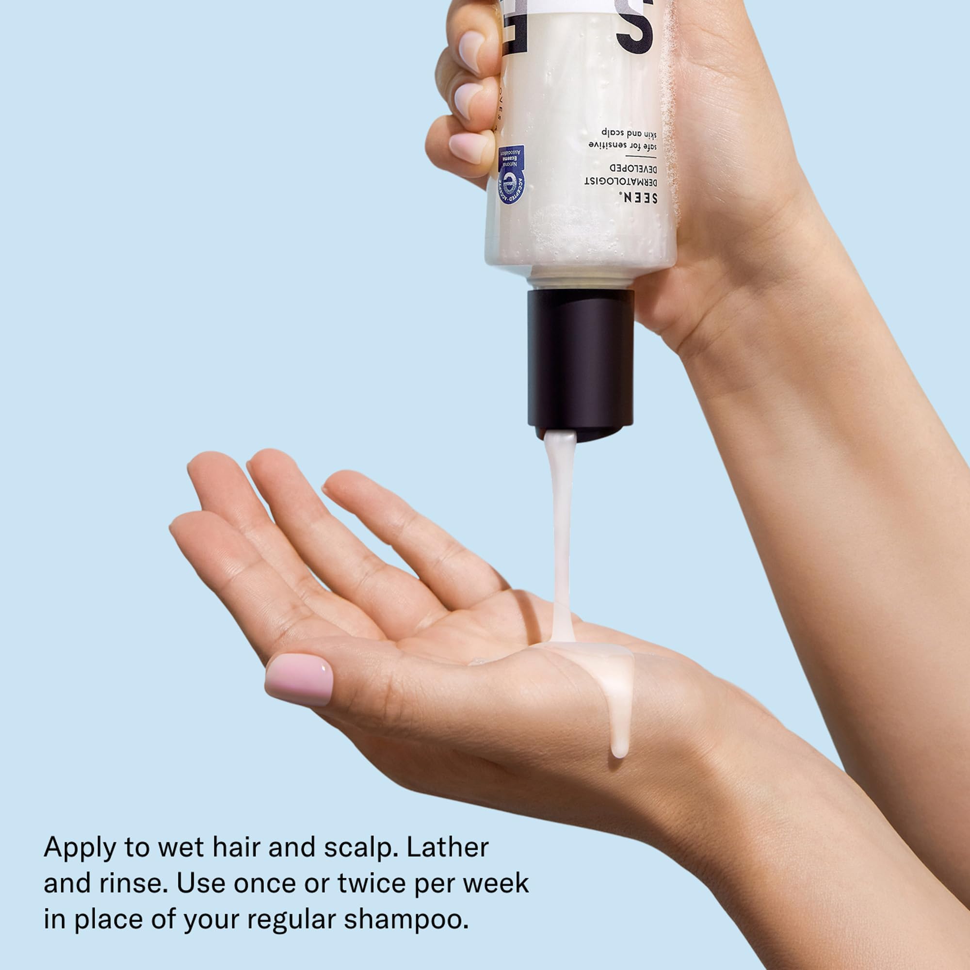 SEEN Scalp Clarifying Shampoo – Gentle Deep Cleansing Hair Shampoo