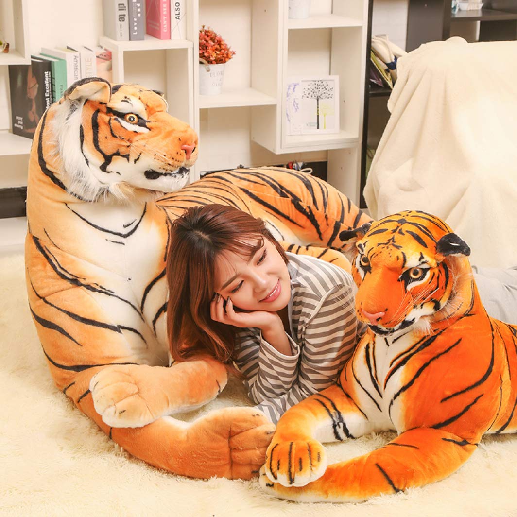 Amazon.co.jp: ぬいぐるみ 虎 トラ 60CM かっこいい リアル 動物