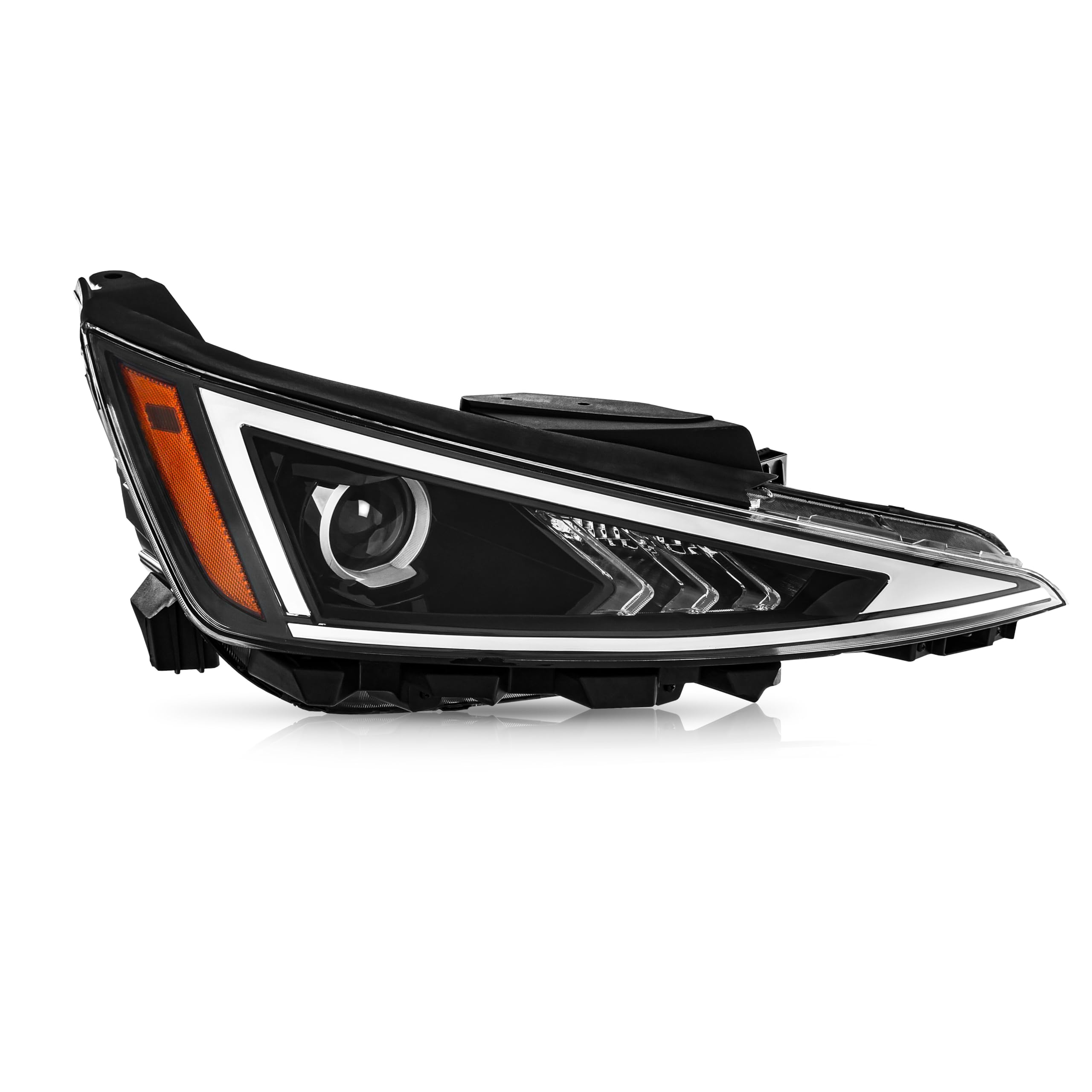 Photo 1 of *Minor damage to edge of light* TODO Headlight Assembly Compatible with 2019 2020 Hyundai Elantra HY2503233 92102F3500 Passenger Right Side